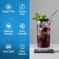 thumbnail image 4 of Syruvia Blackberry Sugar Free Coffee Syrup No-Calorie Coffee Sauce for Coffee, Lattes, Shakes, Smoothies, Desserts, 25.4 Fl. Oz, 4 of 7