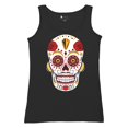 thumbnail image 5 of Kansas City Sugar Skull Women's Tank Top KC Die-Hard Football Fan Tailgating, 5 of 7