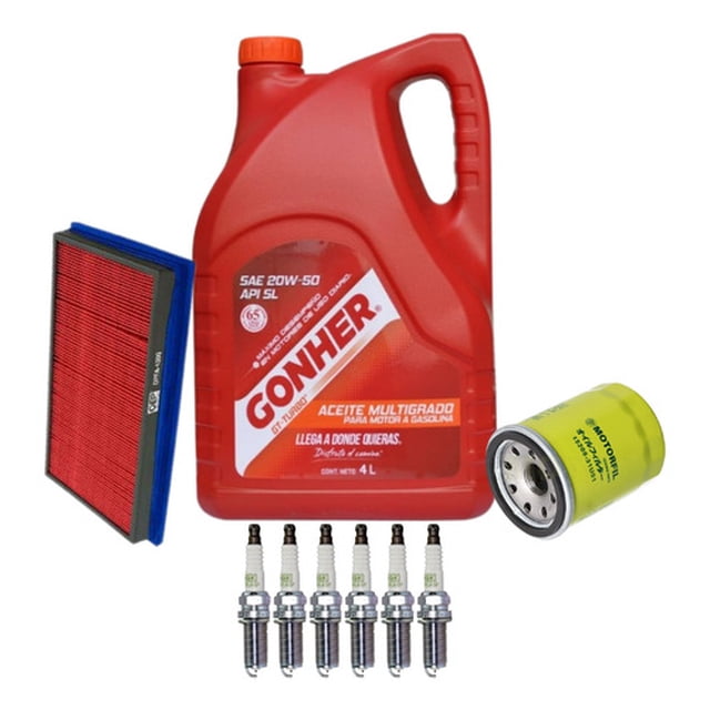 Kit De Afinacion Maxima 2002 Al 2008 3.5 L Gonher 20w50