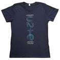thumbnail image 1 of U2 Womens I+E 2018 Tour Dates Back Print Cotton T-Shirt, 1 of 2