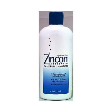 Zincon Medicated 8 OZ Pellicules aux shampooings