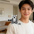 thumbnail image 4 of Magnetic Shoulder Animal Plush Toy, Cute Sloth Monkey Stuffed Animal That Sits on Shoulder, Interactive Soft Buddy for Desk Decor, Funny Novelty Gift for Friend, 4 of 5