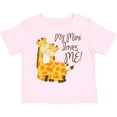 thumbnail image 3 of Inktastic My Mimi Loves Me Boys or Girls Toddler T-Shirt, 3 of 5
