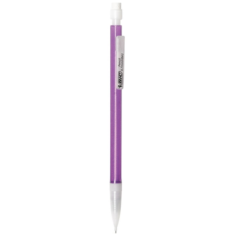 Paper Mate Clear Point 3pk #2 Mechanical Pencils With Eraser & Refill 0.5mm  Green/blue/purple : Target