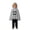 Grey, variant on Gunia Kids Ghost Hooded Cape For Boys Girls 2 Piece Halloween Costumes Cosplay Cloak Cute Party Dress Up Outfits Poncho