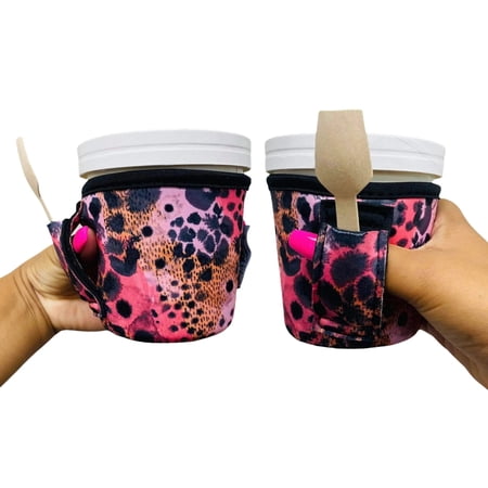 Blushing Leopard Pint Size Ice Cream Handler™ Blushing Leopard Pint Size Ice Cream Handler™