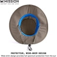 thumbnail image 3 of MISSION Max Plus Adult Pinnacle Booney Bucket Hat, Unisex, One Size, Khaki, 3 of 6