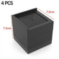 thumbnail image 2 of veasfak Bed Furniture Riser Floor Protector Stackable Bed Elevator Adjustable for Fridge 7.8x7.8x7.5cm, 2 of 7