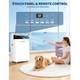 thumbnail image 4 of 14000 BTU Portable Air Conditioner, 3-in-1 AC Unit with Cool, Dehumidifier & Fan Modes, Quiet Mobile AC with Sleep Mode & Oscillation, 64–90°F for Home & Office (Basic), 4 of 10