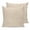 Beige, Tan, Sand, variant on Pillow Covers 18x18 Set of 2, Beige Rustic Square Throw Pillow Covers for Couch/Sofa/Living Room, Vintage Farmhouse Beige Solid Color Decorative Soft Pillowcases for Couch Throw Pillows