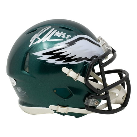 Brandon Graham Signed Philadelphia Eagles Mini Speed Replica Helmet JSA ITP