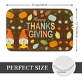 thumbnail image 2 of Non Slip Door Mat, Happy Thanksgiving With Gnome Fast Drying Bath Tub Mats, Absorbent Bathroom Rugs Entrance Welcome Mat, Bath MatS for Tub, Floor, Home, Kitchen, Hotel,16x24in, 2 of 7