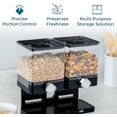 thumbnail image 5 of Zevro Compact Dry Food Dispenser, Dual Control, Black/Chrome, 5 of 6