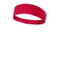 thumbnail image 2 of Sport Tek Adult Unisex Regular Plain Headband True Red One Size Fits All, 2 of 2