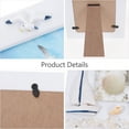 thumbnail image 3 of CIMAXIC 1pc Mediterranean Style Photo Frame Table Decoration Set Wooden Photo Frame,7.87"X5.91"X0.59", 3 of 5