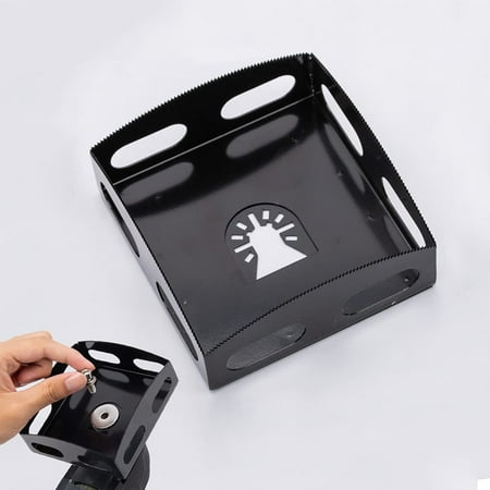 

Stainless Steel Square Slot Cutter Precise Cutter Smooth Cutting Surface for Plastic Metal Mounting