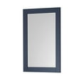 thumbnail image 2 of Ivy 24" Rectangular Bathroom Wood Framed Wall Mirror in Royal Blue, 2 of 10
