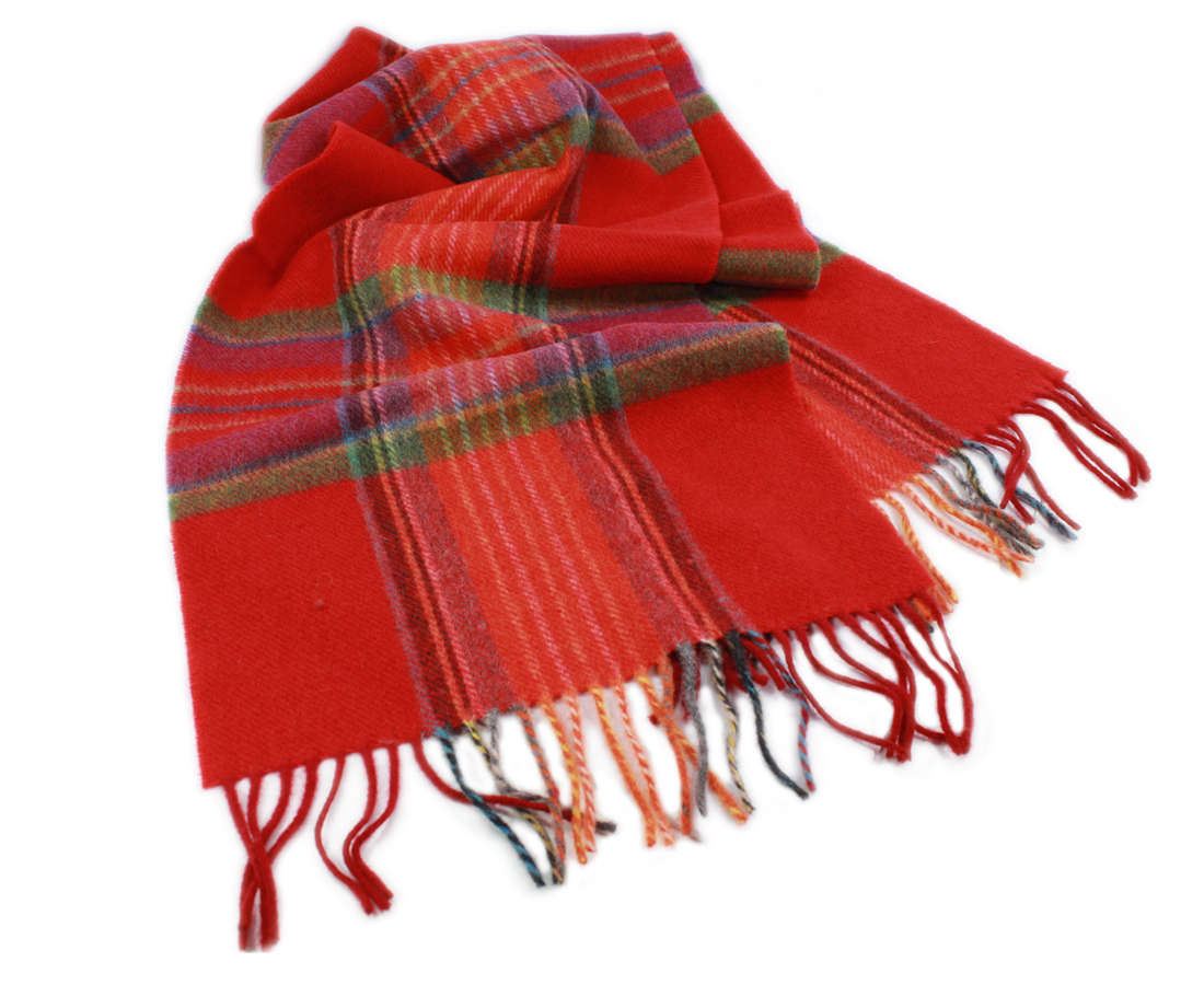 Biddy Murphy Irish Wool Scarf 12 x 63 100/% Lambswool Scarf Made in Ireland