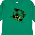 thumbnail image 4 of Inktastic St Patricks Day Irish Green Buffalo Plaid Boys or Girls Long Sleeve Toddler T-Shirt, 4 of 5