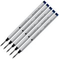 thumbnail image 3 of Lanier Combo Pack - 5 Pack - Monteverde Rollerball M22 Paste Ink Refill Compatible with most Montblanc Style Rollerball Pens - Blue (Fine Tip 0.6mm), 3 of 3