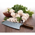 thumbnail image 4 of TUO Cleaver Knife, Chinese Chef Knife 7" Vegetable Meat Cleaver with Pakkawood Handle, 4 of 15