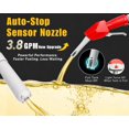 thumbnail image 2 of Bomba de combustible MISFANS 3.8 GPM con auto‑stop y alimentación USB/batería, 2 of 8