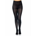 thumbnail image 3 of Leg Avenue Women’s Nylon Tights, Black, One Size, 3 of 5