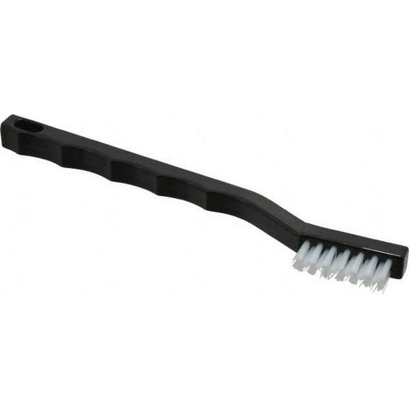 Gordon Brush - 3 Rows x 7 Columns Nylon Plater's Brush - 1/2" Brush Width, 1.3" OAL, 7/16" Trim Length (48 Pack)