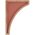 thumbnail image 2 of Ekena Millwork 3"W x 5 1/2"D x 8"H Medium Lawson Wood Vintage Decor Corbel, Salvage Red, 2 of 6
