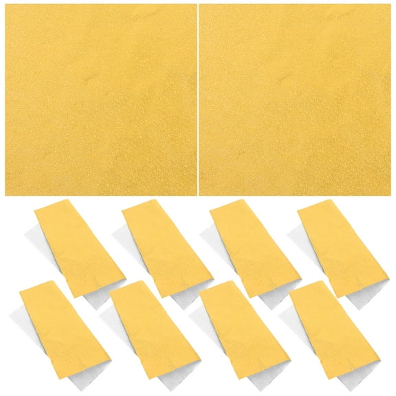 Rodshake 100pcs Square Aluminum Foil Wrappers for Chocolate, Candy, Tea, and Treats - Premium Foil Wrapping Paper for
