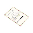 thumbnail image 3 of MKHERT Funny Christmas Saying May The Good Times and Treasures Placemats Table Mats for Dining Room Kitchen Table Decoration 12x18 inch,Set of 6, 3 of 4