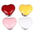 thumbnail image 2 of Inodoro de Corazón Push, Amor Botón de Inodoro en Forma de Corazón Botón Único Vibrante de Moda para la Decoración del Baño, 2 of 7
