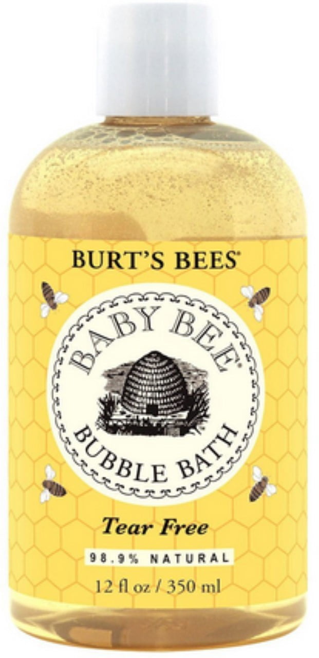 Burt's Bees Baby Bee Tear Free Bubble Bath, 12 oz (Pack of 4)