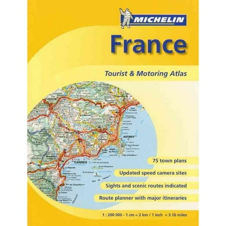Michelin France Tourist & Motoring Atlas