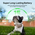 thumbnail image 3 of SATELLAI Collar Go, Smart Wireless Fence GPS Dog Collar, Live Tracking & Health Monitoring, 15-Day Max Battery Life(Sandstone Beige), M(13"-18"), 3 of 11