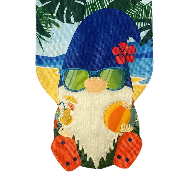 Briarwood Lane Summer Burlap Garden Flag 12x18 For Outdoor Summertime Gnome For Summer Garden Flag Flags For Outside