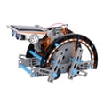 thumbnail image 3 of Kit de robot solar 12 en 1, juguetes, regalos para niños, juego de experimentos científicos de construcción educativa, regalos para niños, niñas, gris, 3 of 7