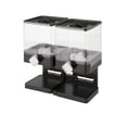 thumbnail image 3 of tooloflife Cereal Dispenser Grain Dispenser Countertop Dry Food Container Storage Black/White, 3 of 7