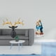 thumbnail image 2 of Majestuosa escultura de pared de cabeza de ciervo en resina con detalles acrílicos bohemios. Pieza única de colección para decoración de mesa y pared,, 2 of 8