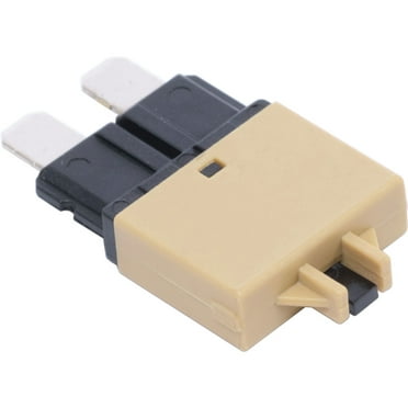 Blue Sea Systems 7062-BSS ATO/ATC-Style Circuit Breaker - 5 Amp (Light Brown), Pack of 2
