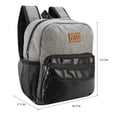 thumbnail image 4 of Mochila Unisex Gris Curri Negro Textil/Sintetico Georgia Nueva Imagen, 4 of 4