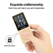 AGPtEK 1.8'' 8GB MP3 Player 70 Hours Playback, Lossless Sound Music Player Expandable Up to 64GB