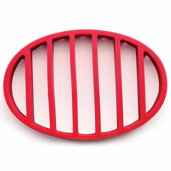 Silicone Roasting Rack For Pressure Cooker - Round Silicon Roasting Accessories Compatible With Oven, Crock Pot, Instant Pot 6 Qt And 8 Quart - Trivet