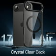 thumbnail image 3 of JETech Magnetic Case for iPhone 17 Air Compatible with MagSafe, Shockproof Phone Bumper Cover (Black), 3 of 5