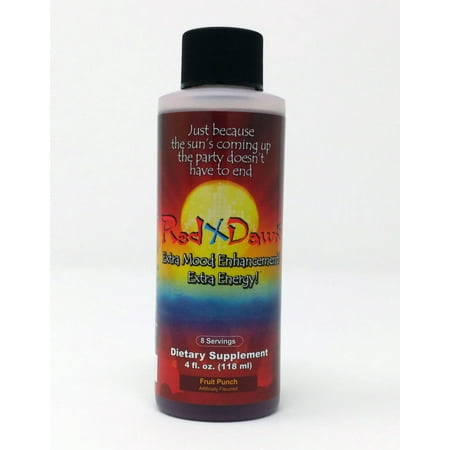 Red Dawn Liquid 4 oz. Bottle - Energy Drink by GoEnhancers.com