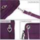 thumbnail image 4 of Bolsa pequeña para teléfono celular para mujer, bolsa para teléfono celular para mujer con correa ajustable para el hombro, bolsa cruzada de tela Oxford para correr para teléfono de 7 pulgadas (con conector para auriculares) ACTIVE Biensenido a ACTIVE, 4 of 5