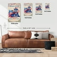 thumbnail image 5 of Democratic British Shorthair Cat Making Meow Count Election 2024 Vertical Matte Canvas Poster Cat Lover Kitten Owner Gifts Wall Art Home Decor - 01001, 5 of 5