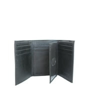 George RFID Protected Mens Trifold Wallet, Black