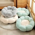 thumbnail image 1 of AAOMASSR Chat Chien Coussin Fleur Imperméable Lavable Animal de Compagnie Chaud Lit Moelleux, 1 of 10
