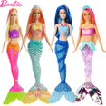 thumbnail image 2 of Muñeca Barbie Merimaid Dreamtopia Series para niñas, simulación de juguete de cuento de hadas de mar profundo, regalos de Navidad, FJC92, GFL82, FXT11, GGG58 Fivean unisex, 2 of 2